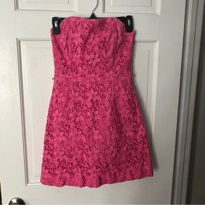 Lilly Pullitzer strapless dress